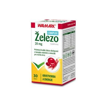 Walmark Železo 20 mg 30 tabliet