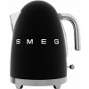 Rýchlovarná kanvica KLF03BLMEU 1,7 l, matná čierna, Smeg