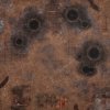 Gamemat.eu Herní podložka 4'x4' (122 x 122 cm) - různé motivy Barva: Fallout zone (+brašna zdarma)