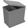 Vstavaný odpadkový kôš Bin.it Easy Basic II 7,5 l + 7,5 l