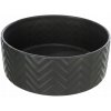 Jedna keramická miska Trixie, čierna, 0,4 l
