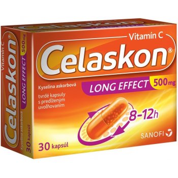 Celaskon Long Effect Vitamin C cps.pld.30 x 500 mg od 5,29 € - Heureka.sk