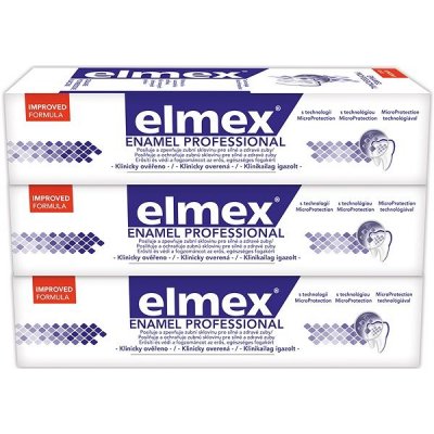 ELMEX Professional Opti-namel Seal & Strengthen 3× 75 ml