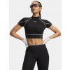 Under Armour Dámske tričko Vanish Elite Crop SS Hnedá