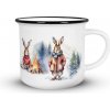 Hrnček Vianoční zajačikovia 236 ml
