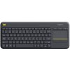 LOG Klávesnica Logitech K400 Plus RF Wireless QWERTY Dutch Black