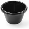 Hendi 565605 miska Ramekin 60x60x (H) 35 čierna 45 ml (12 ks)