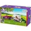 Schleich Pick Up s prívesom pre koňa 42346