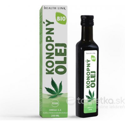 HEALTH LINK BIO Konopný olej 250ml