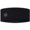 Buff Lightweight Merino Wool Headband Čierna