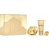 Paco Rabanne Lady Million Darčeková sada dámska parfumovaná voda 80 ml, miniaturka dámska parfumovaná voda 5 ml a telové mlieko 100 ml