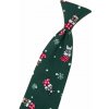 Chlapčenská vianočná kravata so zimným motívom - 31 cm