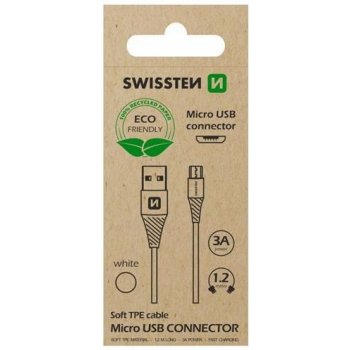 Swissten datový kabel USB-micro USB 1.2m od 5,99 € - Heureka.sk