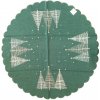 EVENIT Vianočný kruhový obrus KRUH 85cm, 21046 prešívaný so striebornou niťou Polyester 85 cm kruh