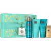 Rituals The Ritual Of Karma sprchová pena 50 ml + čistiaci telový peeling 70 ml + hodvábne telové mlieko 70 ml + ošetrujúci telový olej s trblietkami 30 ml