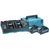 MAKITA 191U00-8 Súprava batérií 40VMAX 4,0AH XGT BL4040x2 + DC40RB + XGT Makpac