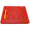 Kresliaca tabuľka Magnetická kresliaca tabuľka Magpad - červená - 380 guličiek (8595631600313)