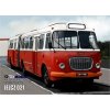 Papierový model - Autobus Jelcz 021 / Škoda RTO Harmonika