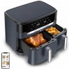 TEFAL Dual Easy Fry XXL Fritéza bez tuku 11L 7 programov šedá