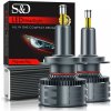 LED ŽIAROVKY S&D H7 160W 360° 25000LM SILNÉ CAN