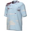 ALÉ Cyklistický dres s krátkym rukávom - RUGGED OFF ROAD - modrá L