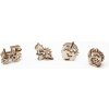 Ugears Mechanická 3D stavebnice - U fidget Prívesky