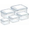 Tescoma FRESHBOX 892044.00 - Dóza FRESHBOX 5 ks, štvorcová