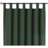 Dekoria Záves na pútkach, zelená, Cotton Panama, 702-06