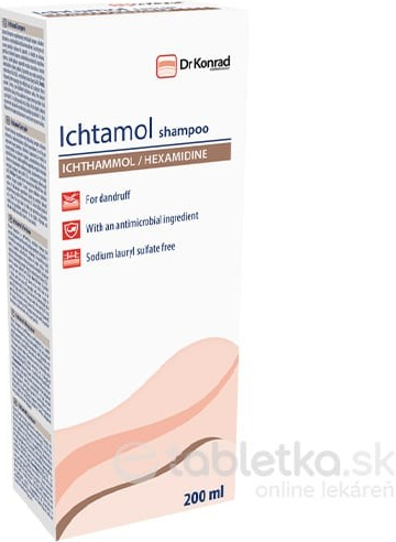 Dr Konrad Ichtamol šampón 200 ml