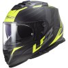 Moto prilba LS2 FF800 Storm Nerve Matt Black H-V Yellow - XL (61-62)