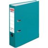 Zakladač pákový Herlitz maX.file Color Blocking poloplastový 8cm karibská tyrkysová