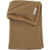 Meyco Deka Mini knots fleece Toffee