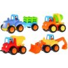 HUILE TOYS sada: Traktor + bager + domiešavač + tatra, 12m+