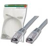 Digitus DK-1531-100 S-FTP patch, cat. 5e, AWG 26/7, 10m, šedý