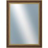 DANTIK - Zrkadlo v rámu, rozmer s rámom 60x80 cm z lišty ZVRATNÁ červenozlatá plast (3069)