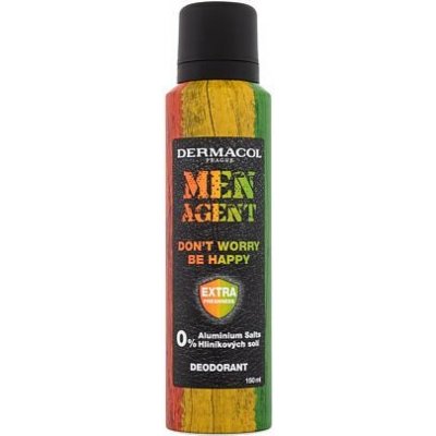 Dermacol Men Agent Don´t Worry Be Happy 150 ml osvěžující deodorant s citrusovou vůní pro muže
