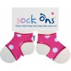 Sock Ons Pink Spots