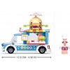 Sluban Girls Dream M38-B0993B Pojazdná predajňa hamburgerov