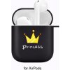 Ochranné puzdro silikónové čierne pre Apple AirPods 1/2 Číslo: 4