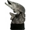 RFST3022/S - Figúrka odlievaná ryba strieborná H-20 cm - 20 cm,Výška (cm)