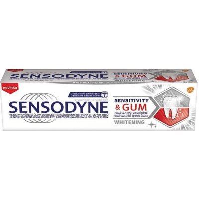 Sensodyne zubná pasta Sensitivity & Gum Whitening 75 ml