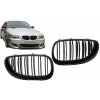 KITT Centrálne mriežky na ľadvinky vhodné pre BMW radu 5 E60 E61 (2003-2010) Double Stripe Piano Black