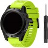 eses Silikónový remienok pre Garmin EasyFit/QuickFit 26 mm Farba: zelená