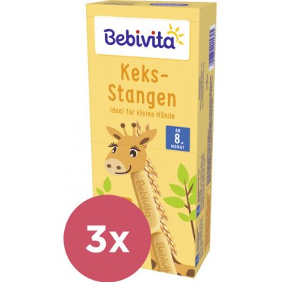 Bevita Medvedie sušienky 3 x 180 g