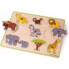Bigjigs Toys Vložiť puzzle safari