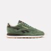 Reebok Classic Leather Mens Trainers Escape Green 9 (43)
