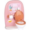 Smoby Kúpeľňa so záchodom pre bábiky Toilets Soft Baby Nurse s toaletným papierom a sada na umývanie zubov