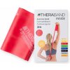 THERA-BAND posilovací guma 2m, červená, středně silná