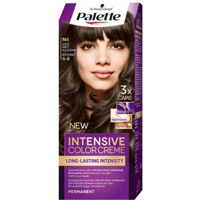 Schwarzkopf Palette Intensive Color Creme N4 svetlá hnedá