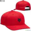 Fox Yth Lithotype 110 Snapback Hat detská šiltovka fl red, červená, detská